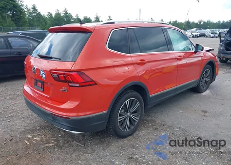2018 Volkswagen Tiguan 2.0T Se/2.0T Sel из США, поврежденный, VIN 3VV2B7AX1JM003383